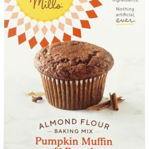SIMPLE MILLS: Baking Mixes Pumpkin Muffin and Bread Mix, 9 oz