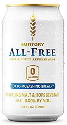 SUNTORY: All Free Sparkling Malt and Hops Beverage, 11.8 fo