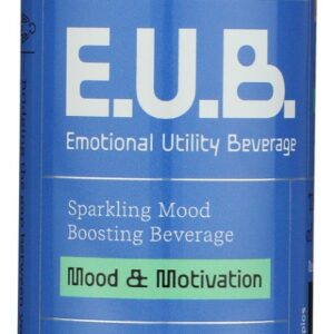 EMOTIONAL UTILITY BEVERAGE: Strawberry Vanilla Mood and Motivation Beverage, 12 fl oz