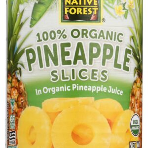 NATIVE FOREST: Organic Pineapple Slices, 15 oz