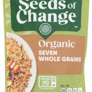 SEEDS OF CHANGE: Organic Seven Whole Grains Pouch, 8.5 oz