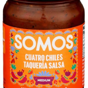 SOMOS: Cuatro Chiles Taqueria Salsa, 12 oz