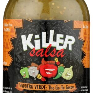 KILLER SALSA: Verde The Go To Green Jarred Salsa, 16 oz
