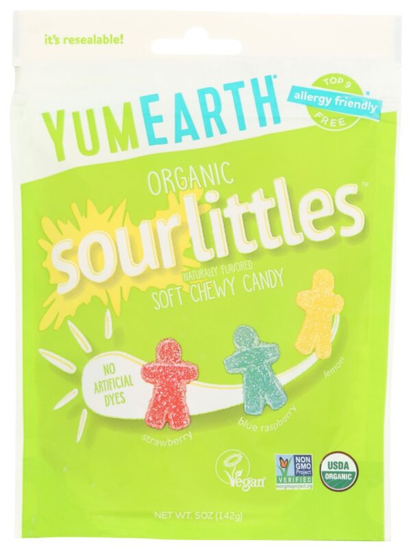 YUMEARTH: Organic Sour Littles Candy, 5 oz