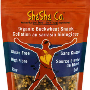 SHASHA: Organic Buckwheat Snack Blueberry and Apple, 6 oz