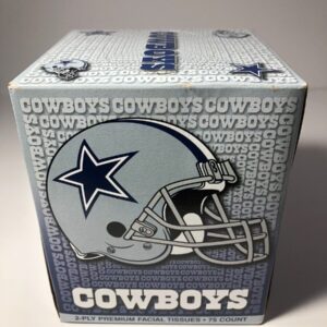 SPORTS TISSUES: Nfl Dallas Cwboys Cube Tissue, 1 ea