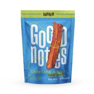 GOOD NOTES: Vggie Snck Crrt Chil Lime, 1.4 oz