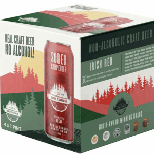 SOBER CARPENTER: Beer Nonalch Irish Red 4P, 64 FO