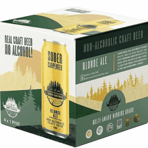 SOBER CARPENTER: Beer Nonalch Blonde Ale, 64 FO