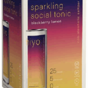 HIYO: Seltzer Blckbrry Lemon 4Pk, 48 FO