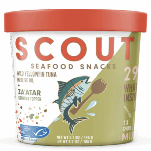 SCOUT: Tuna Zaatar Snack Kit, 5.1 oz