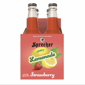 SPRECHER: Lemonade Strawberry 4Pk, 48 fl oz