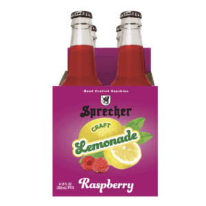 SPRECHER: Lemonade Raspberry 4Pk, 48 fl oz