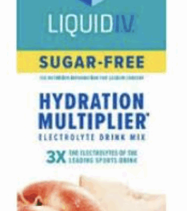 LIQUID I.V: Hydration Sf Peach 10ct, 4.58 oz