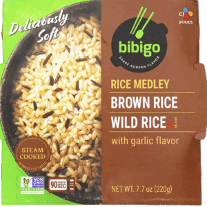 BIBIGO: Rice Brown And Wild, 7.7 OZ