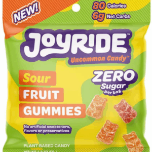 JOYRIDE: Gummies Sour Fruit Zero, 1.8 OZ