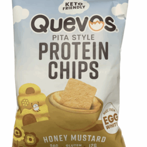 QUEVOS: Pita Protein Hny Mustard, 3.2 OZ