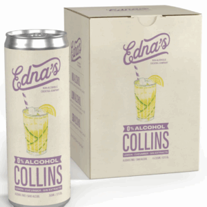 EDNA'S: Mocktail Na Collins 4pk, 48 fo