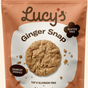 LUCY'S: Cookies Ginger Snap, 4.25 oz