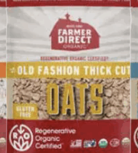 FARMER DIRECT ORGANIC: Oats Old Fashioned Roc, 16 oz