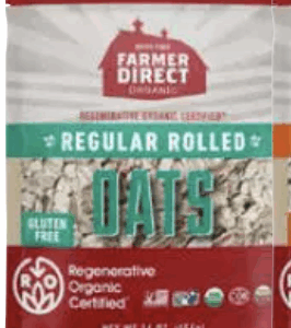 FARMER DIRECT ORGANIC: Oats Rolled Regular Roc, 16 oz
