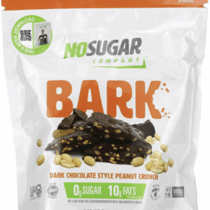 NO SUGAR COMPANY: Dark Chocolate Peanut Crunch Bark, 200 gm