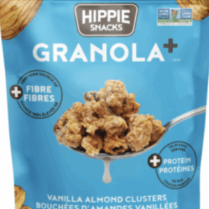 HIPPIE SNACKS: Granola Vanilla Almond, 8 oz