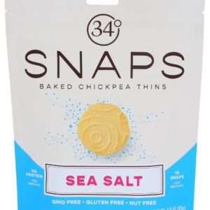 34 DEGREES: Sea Salt Snaps, 3.2 oz