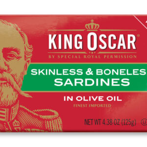 KING OSCAR: Sardines Sknls Bnls Ooil, 4.38 oz
