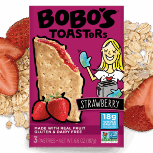 BOBOS OAT BARS: Toaster Pstry Strwbry, 6.6 oz