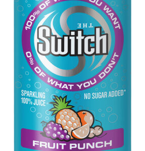 THE SWITCH: Sparkling Juice, Fruit Punch, 7.5 fl oz