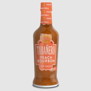 TABANERO: Peach Bourbon Hot Sauce, 5 fl oz