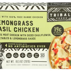 TRIBALI: Lemongrass Basil Chicken Meal, 10.5 oz