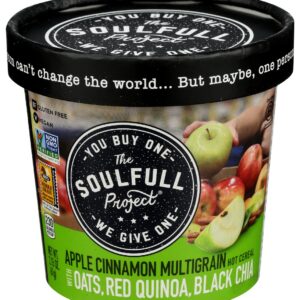 THE SOULFULL PROJECT: Apple Cinnamon Multigrain Hot Cereal, 2.15 oz