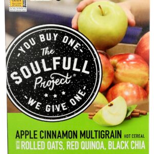 THE SOULFULL PROJECT: Apple Cinnamon Multigrain Hot Cereal, 5 pk