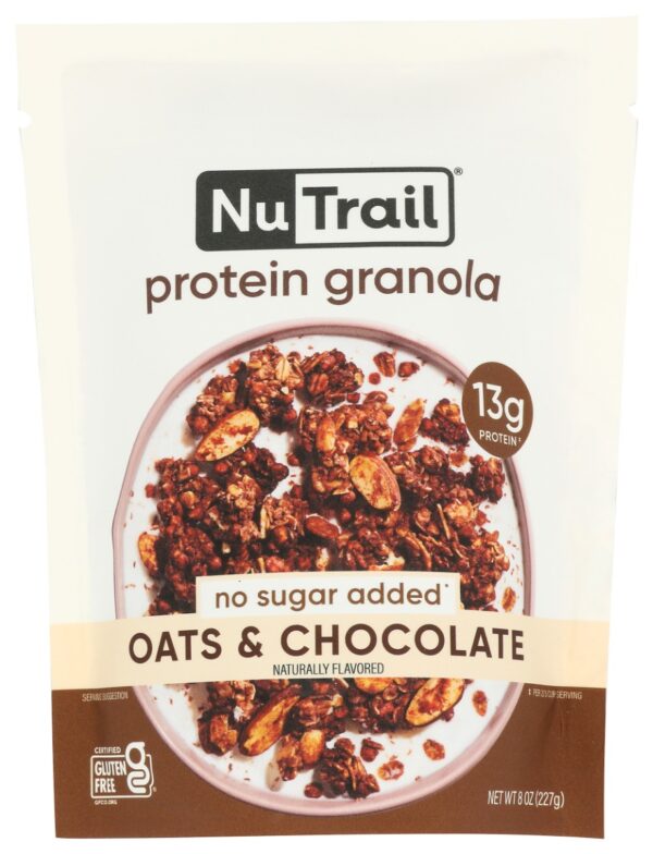 NUTRAIL: Chocolate Protein Granola, 8 oz