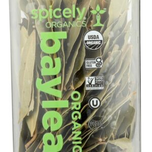 SPICELY ORGANICS: Organic Bay Leaves Turkish, 1.5 oz