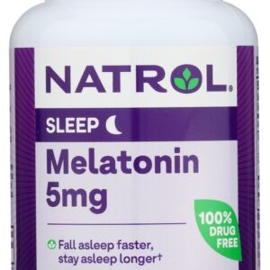 NATROL: Melatonin Sleep Support Tablets 5mg, 60 tb