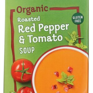 PACIFIC FOODS: Organic Roasted Red Pepper and Tomato Soup, 32 oz