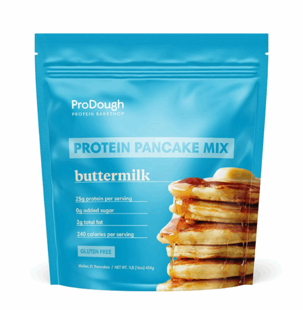 PRODOUGH BAKERY: Buttermilk Protein Pancake & Waffle Mix, 16 oz