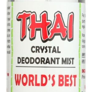 THAI DEODORANT: Crystal Mist Body Spray, 8 oz