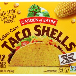 GARDEN OF EATIN: Yellow Taco Shells, 5.5 oz