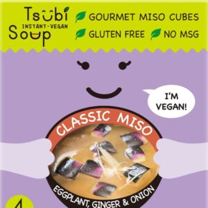 TSUBI SOUP: Classic Miso With Eggplant Ginger Onion, 1.6 oz