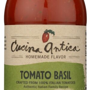 CUCINA ANTICA: Tomato Basil Pasta Sauce, 25 oz