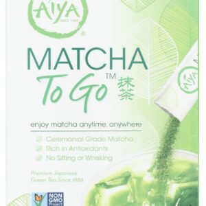 AIYA: Matcha To Go Sticks 10Ct, 1 ea