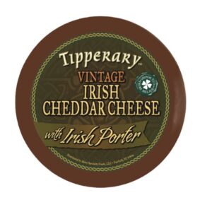 TIPPERARY: Vintage Irish Cheddar Cheese With Irish Porter, 5.1 oz