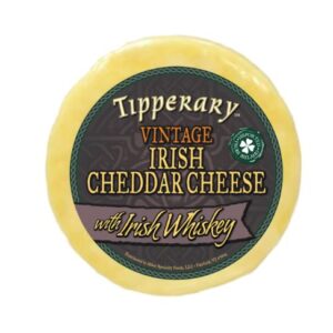 TIPPERARY: Vintage Irish Cheddar Cheese With Irish Whiskey, 5.1 oz