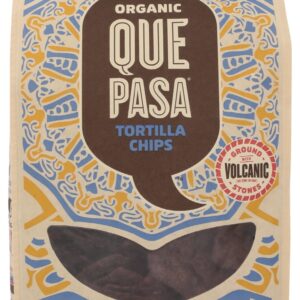 QUE PASA: Blue Corn Tortilla Chips, 11 oz