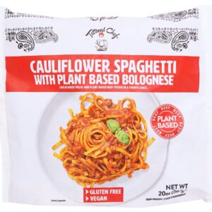 TATTOOED CHEF: Cauliflower Spaghetti With Bolognese, 20 oz