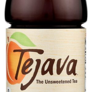 TEJAVA: Peach Black Tea, 16.9 fo